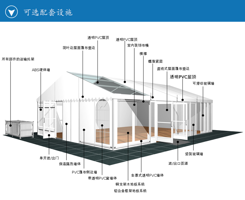 小型多邊形篷房，小型篷房，多邊形篷房，尖頂篷房，篷房定制