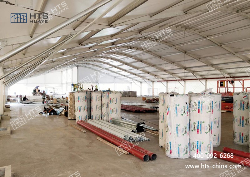 倉庫篷房幫助企業(yè)快速應對臨時倉儲需求，及時抓住市場機遇