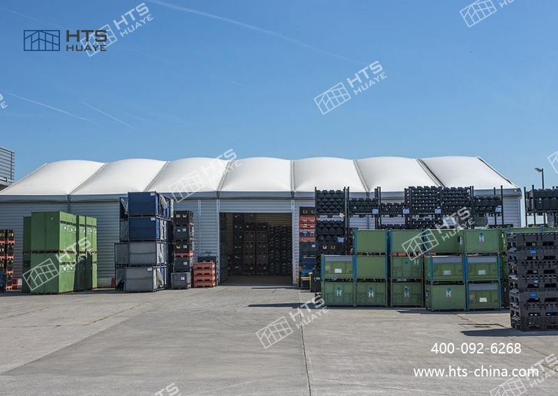 倉庫篷房幫助企業(yè)快速應對臨時倉儲需求，及時抓住市場機遇